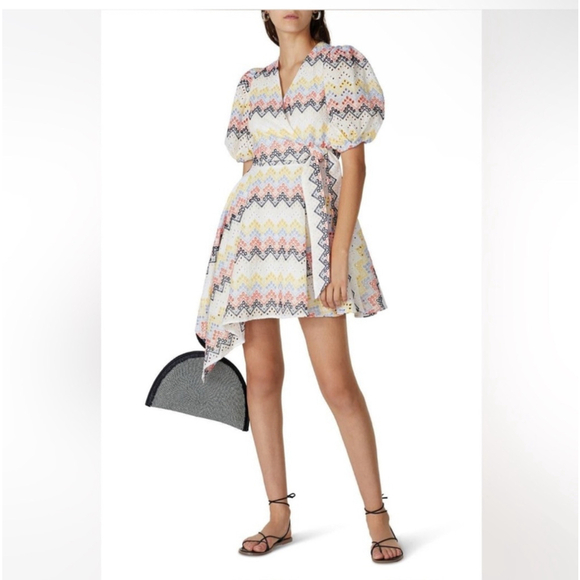 N12H Dresses & Skirts - Women's N12H Dress Size CS White Multi-color